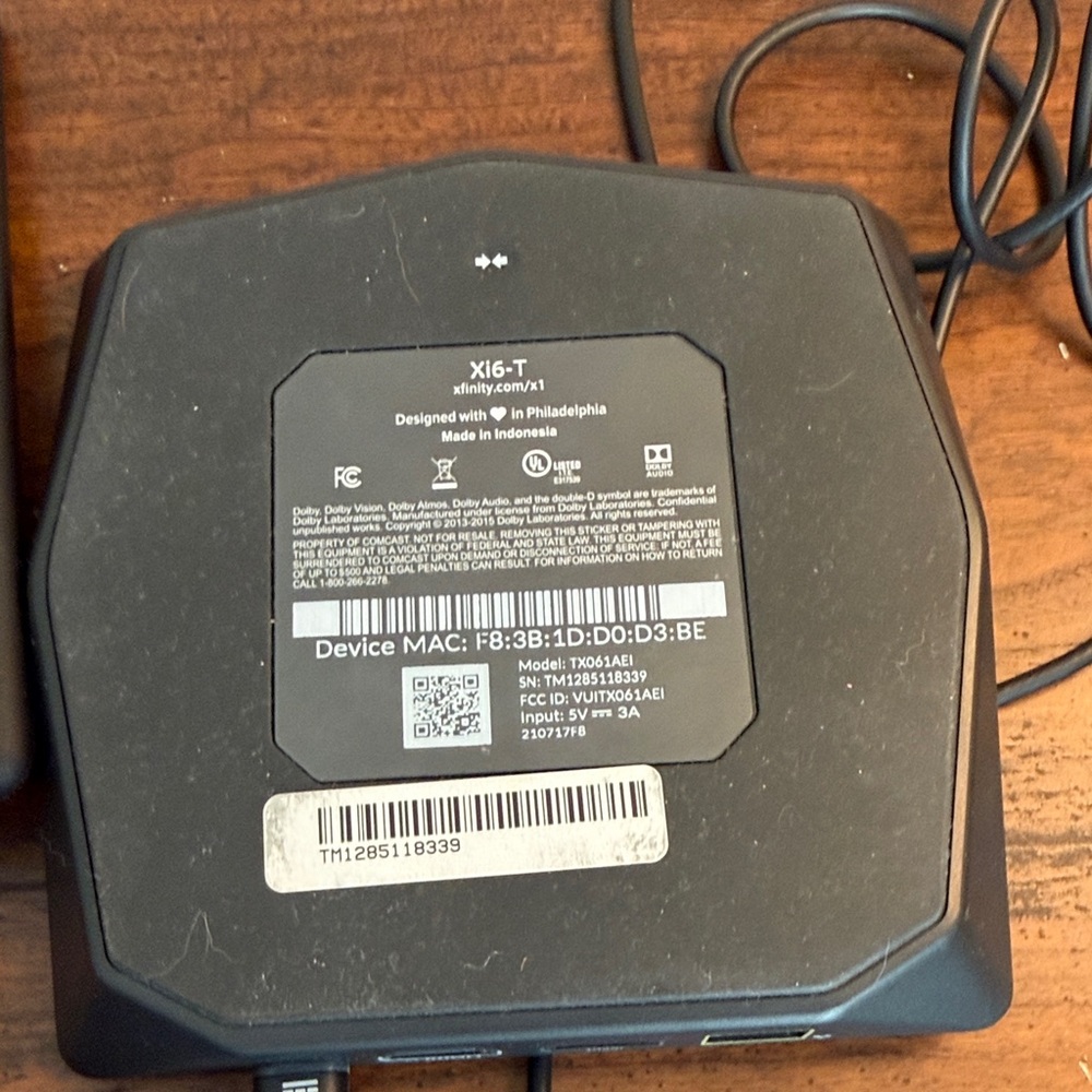 Xfinity Xi6-T Media Streamer - Picture 2 of 4
